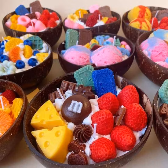 다채로운 특별 귀여운 생일 번호 캔들 왁스